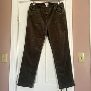 Chicos army green corduroy pants